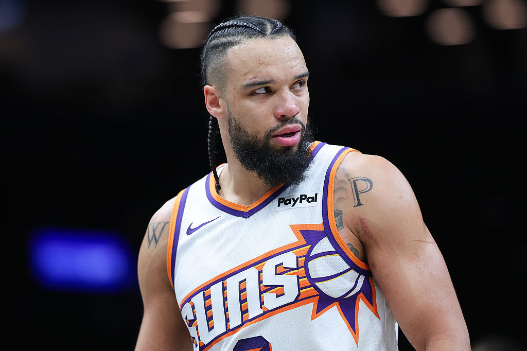 Dillon Brooks in a suns jersey