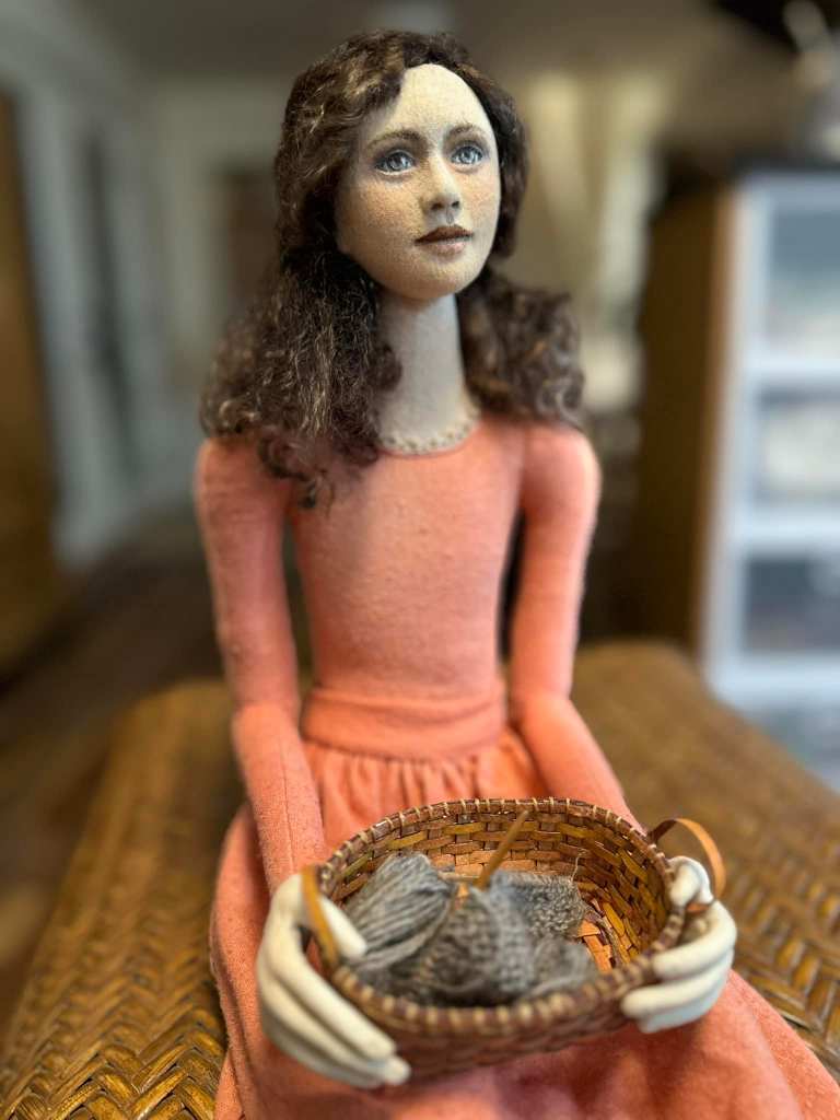 A doll that looks like a young girl