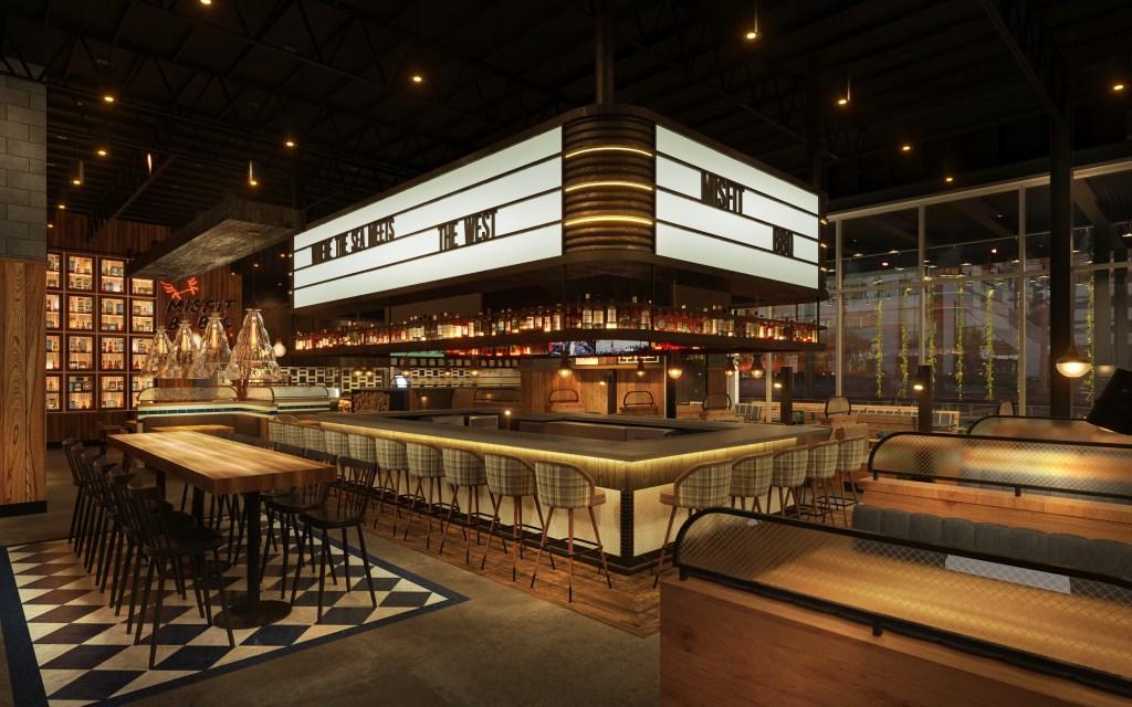 The bar at Cowboy Seafood