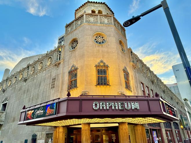 A historic theater in downtown Phoenix.