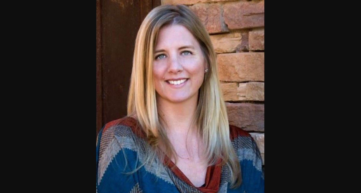 a photo of a blonde woman