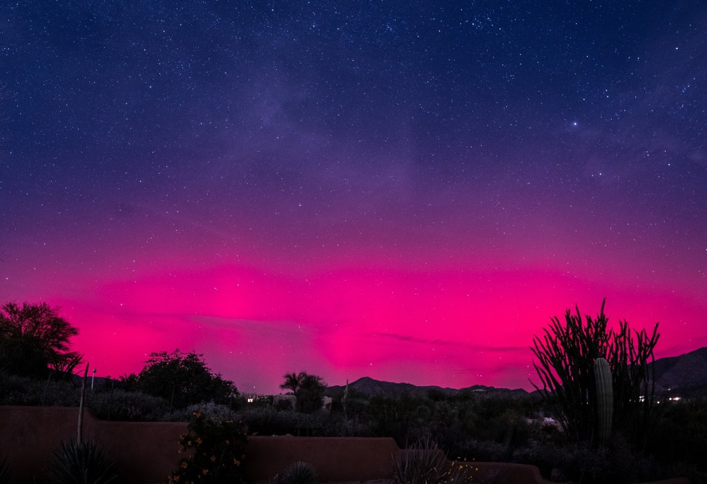 Can you see the northern lights in Arizona again tonight?
