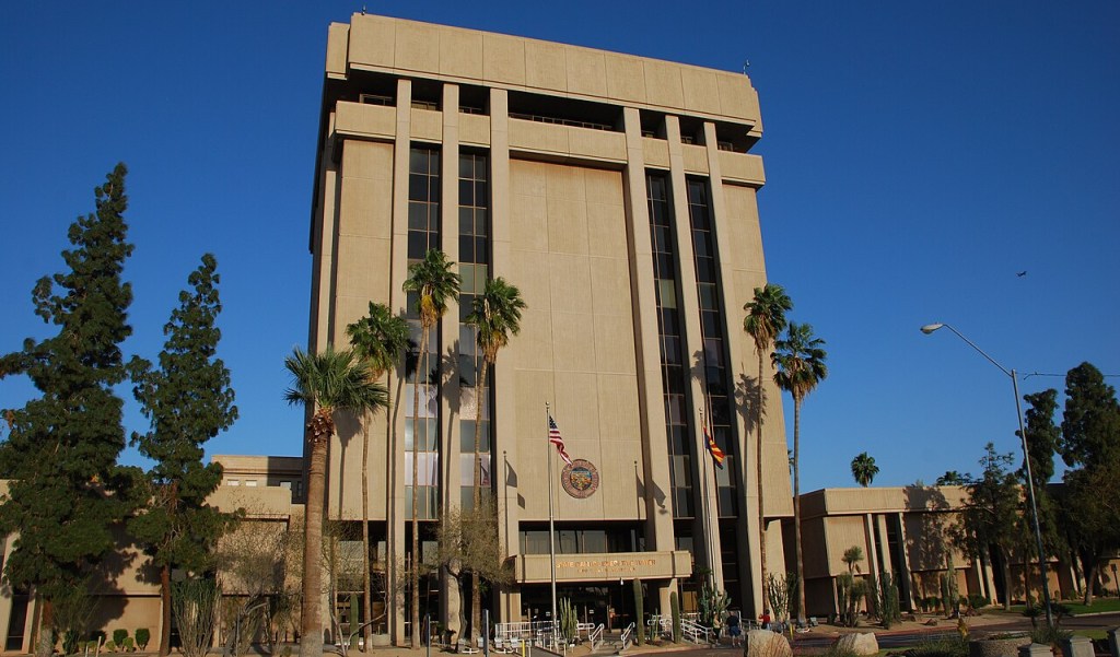 the executive tower at the arizona capitol