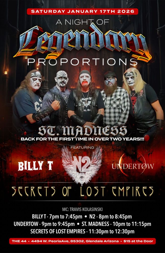 A Night of Legendary Proportions feat. St. Madness