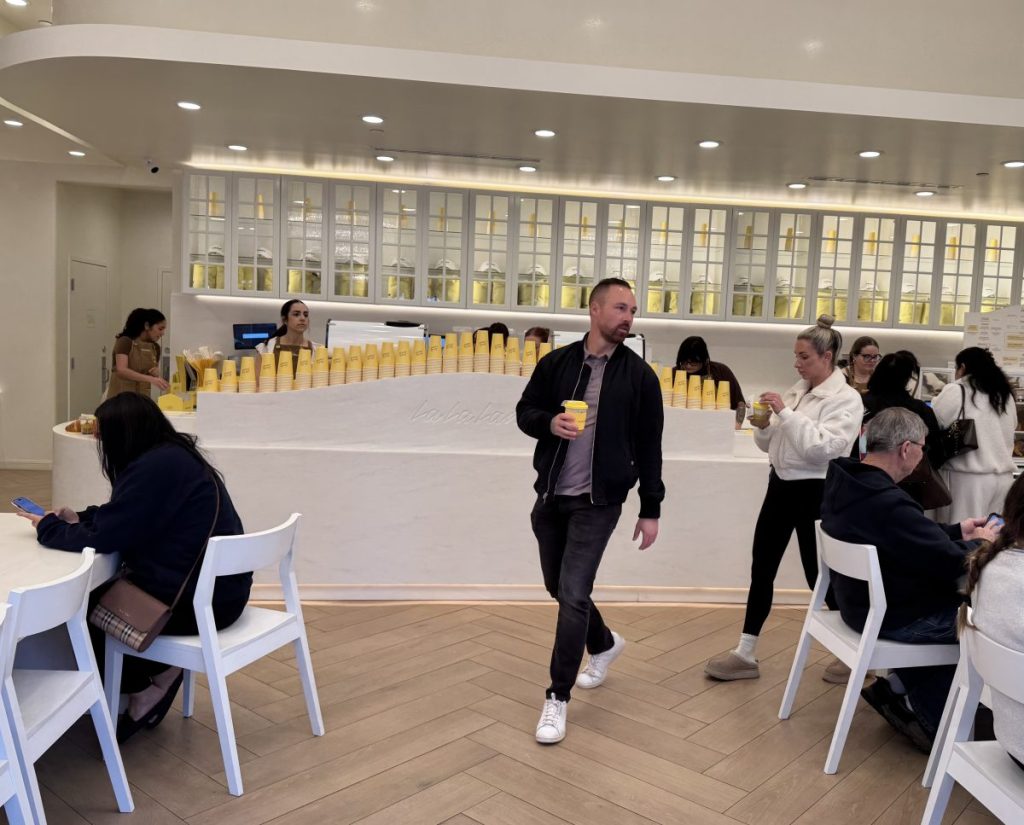 Interior of La La Land Kind Cafe.