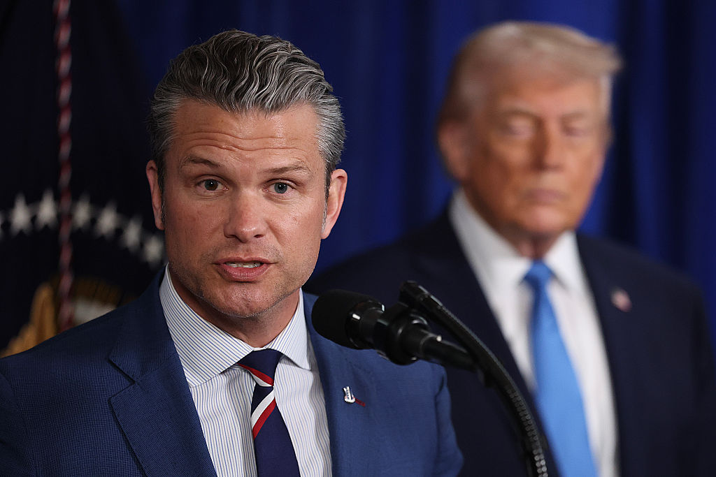 pete hegseth and donald trump