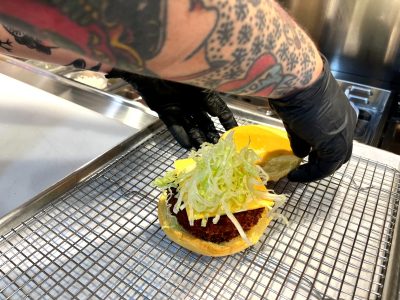 Local burger joint crafts a veggie masterpiece 