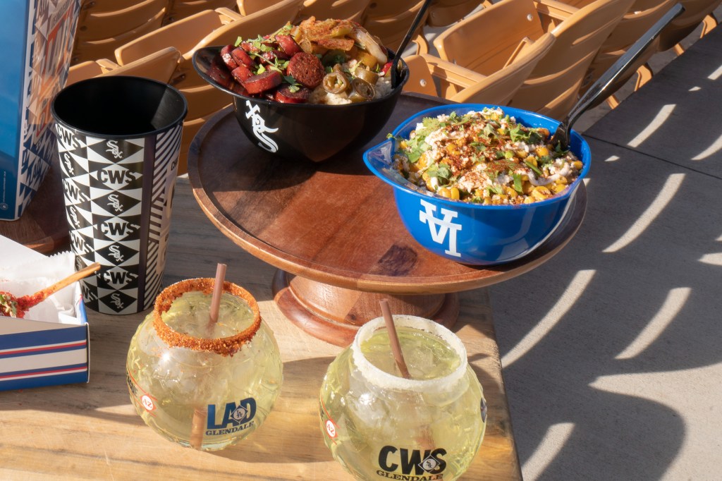 Phoenix spring training stadiums with the best ballpark food