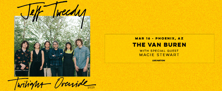 Jeff Tweedy: One Night Only at The Van Buren 🎸