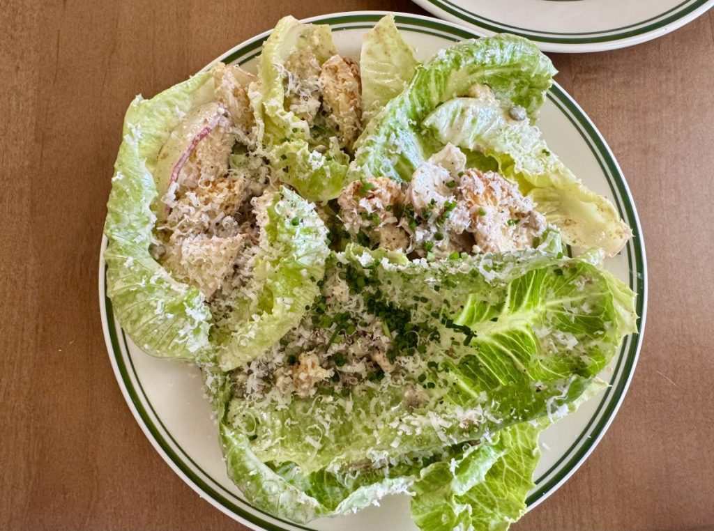 The Caesar salad from Matilda's.