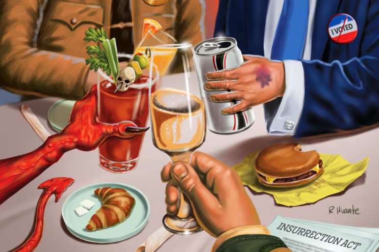 Insurrectionist Brunch: Trumpists plotted to deploy military on U.S. soil