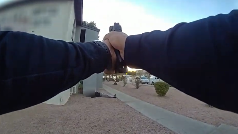 Video: Phoenix cops kill man fleeing domestic violence call with rifle