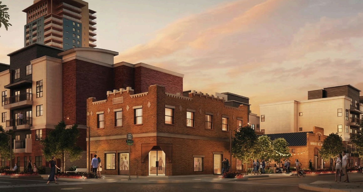 A rendering of the Gerardo's Building.