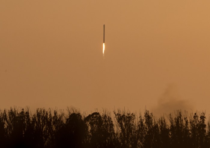 Firefly Alpha rocket launching from Vandenberg Space Force Base in California during a 2021 mission.