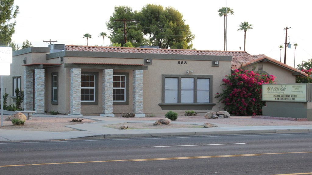 a building for a new leaf