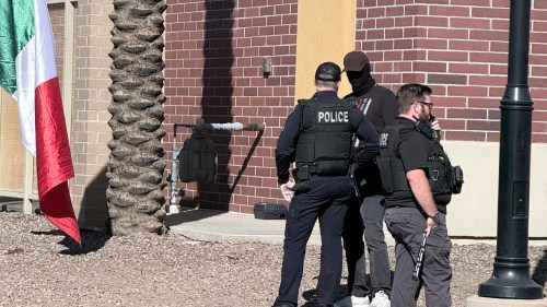 Cop who hounded student protesters had glowing job reviews