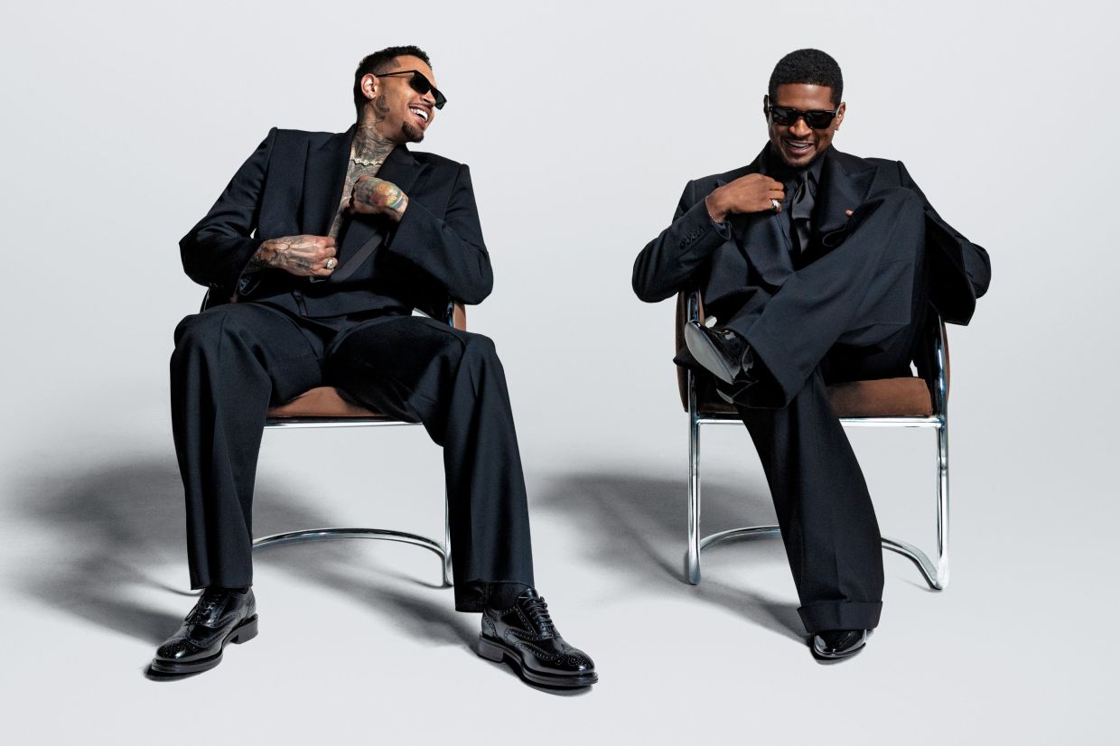 Usher, Chris Brown announce stadium tour with Glendale date