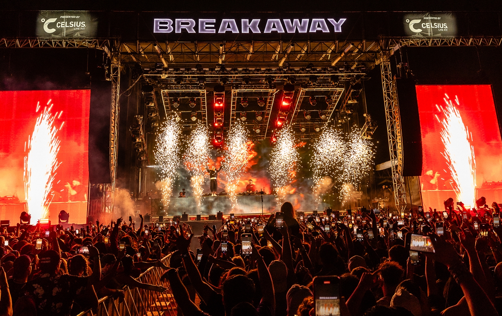 A huge crowd gathered at the 2025 Breakaway Arizona festival in Mesa, Arizona