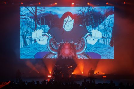 Dethklok plunged Phoenix fans into a brutal, metal cartoon