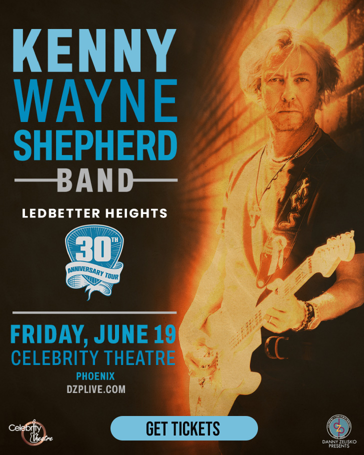 A Blues-Rock Masterclass: Kenny Wayne Shepherd is Back in AZ