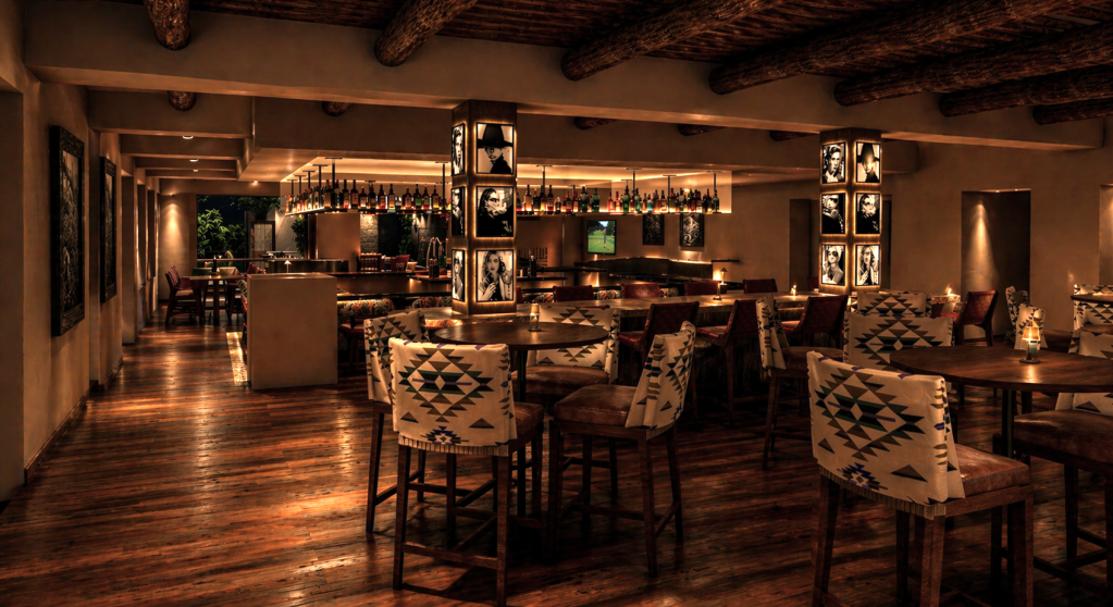 A rendering fo the bar and dining room of Litchfield's.