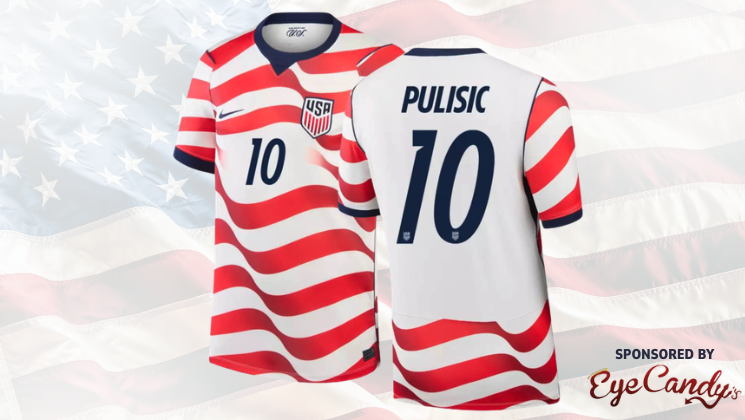WIN A PULISIC TEAM USA JERSEY!