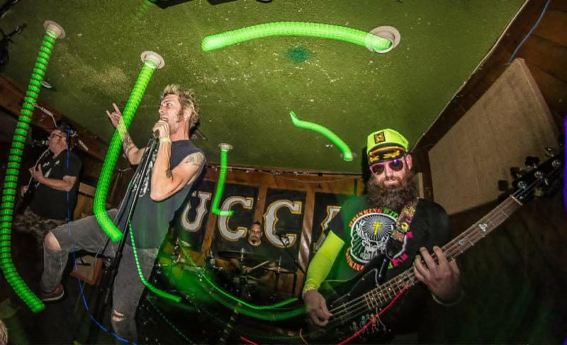 Members of Arizona punk band Skeleton Army perform at Yucca Tap Room in Tempe. The group is scheduled to play the inaugural Arizona Punk Festival at The Nile Theater in Mesa.