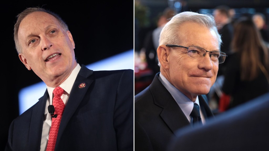 side by side pictures of andy biggs and david schweikert