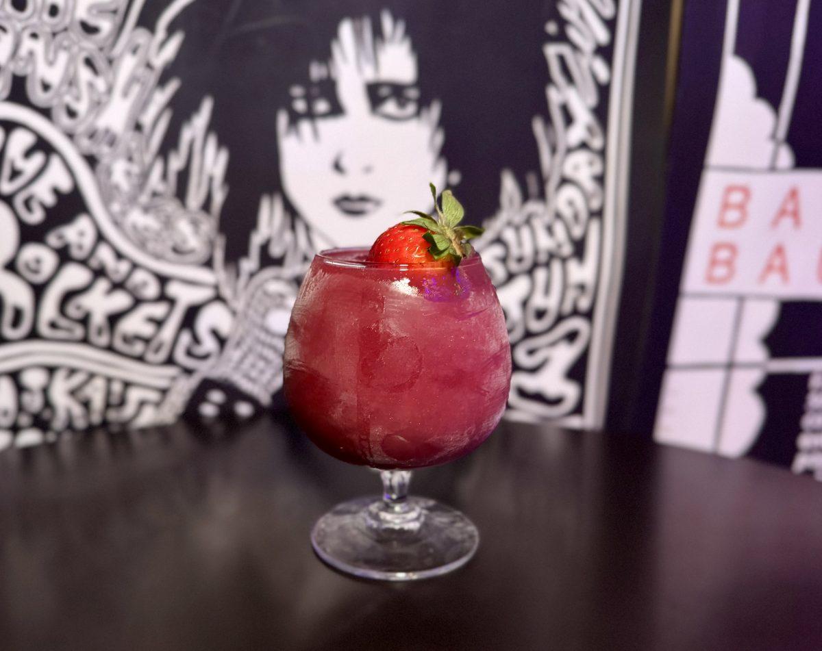 The Pink Margarita from Sunny's Lounge.