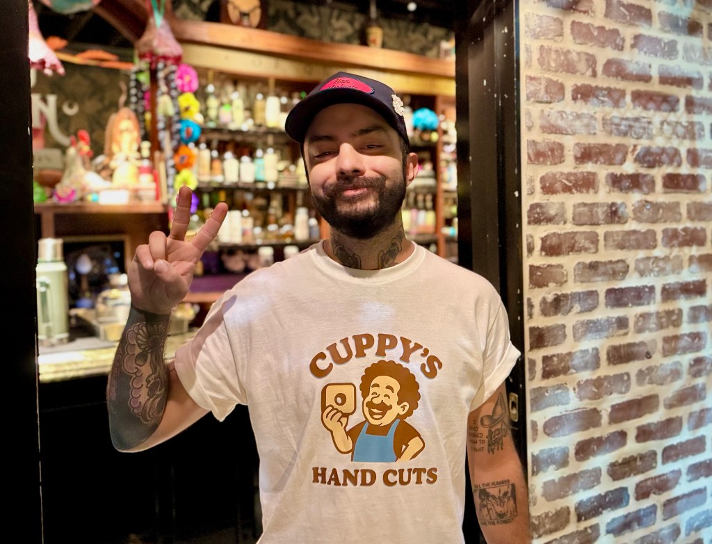 Barter & Shake's beverage director, Alex Montoya.
