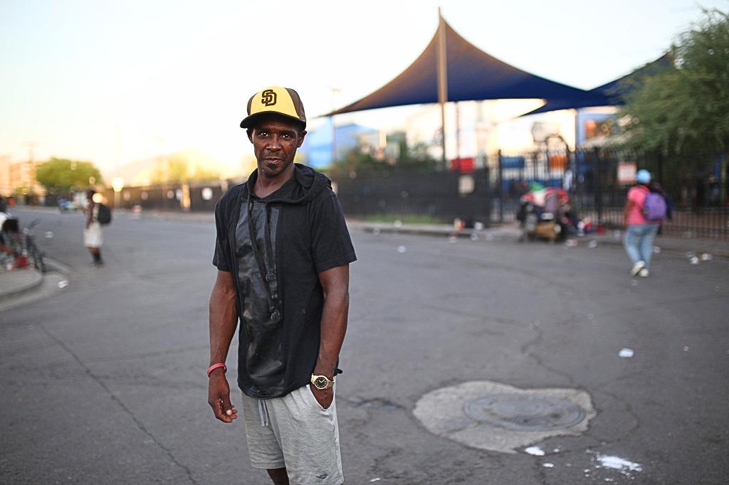 A man on the street