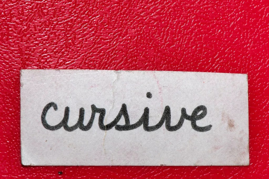 Welcome Back, Cursive | Phoenix New Times