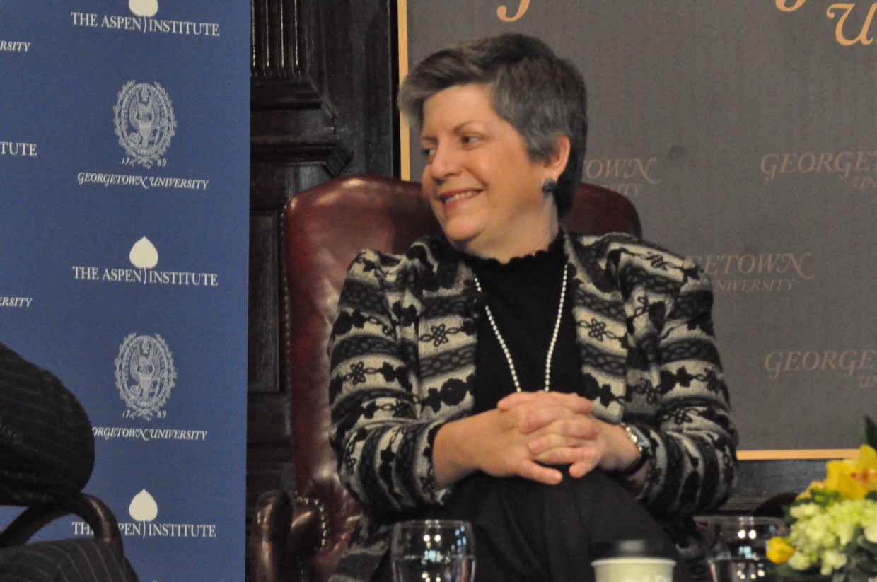 Former Arizona Governor Janet Napolitano Hospitalized With Cancer, but Recovering