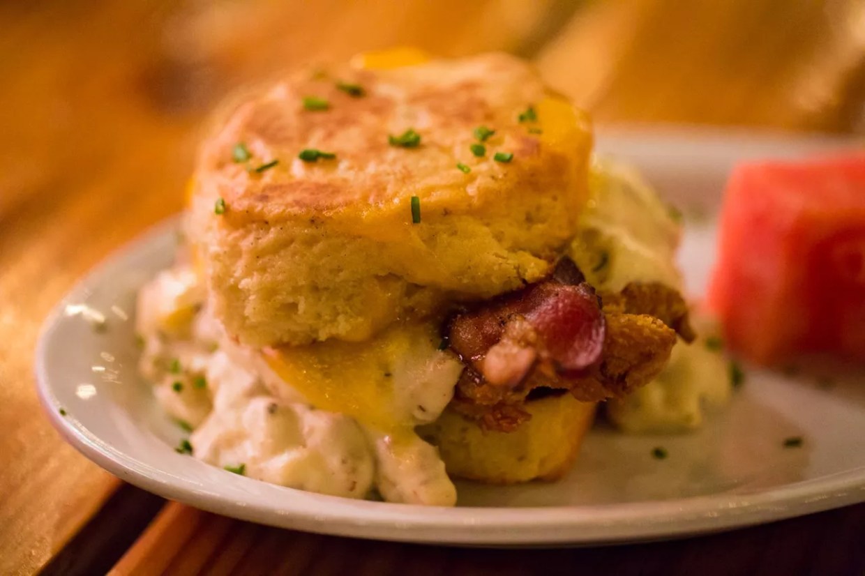 The Late-Night, Flavor Bomb Biscuit Sandwich in Downtown Phoenix
