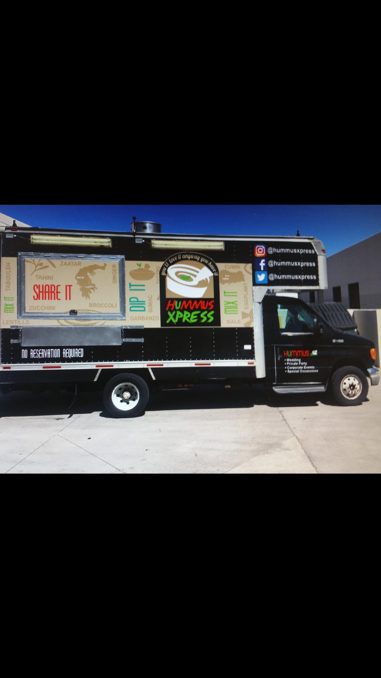 Hummus Xpress Food Truck Coming in Late April