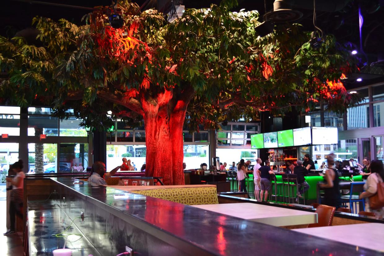 The Park Brings a Summer-Proof Beer Garden to Downtown Phoenix — And a Self-Serve Beer Wall