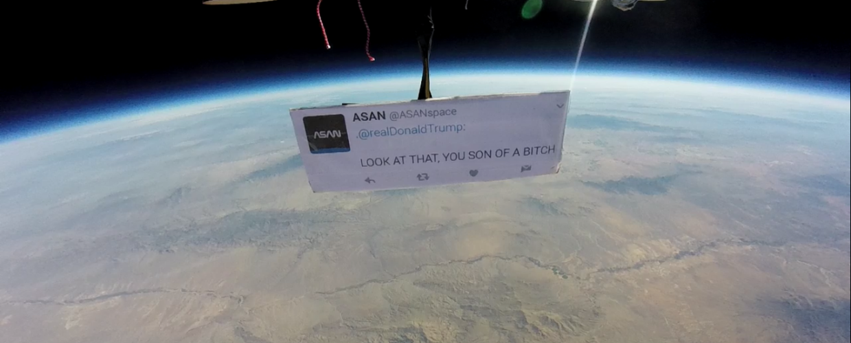 How Phoenix Collective ASAN Intergalactically Dissed Donald Trump