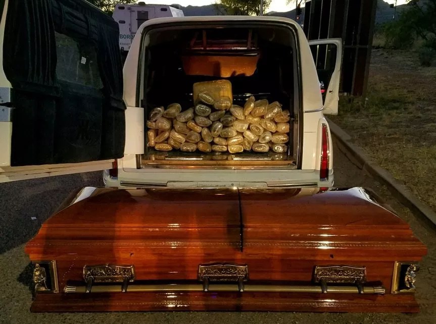 Funeral Business was ‘Slow,’ Driver of Pot-Filled Hearse Told Agents in Arizona