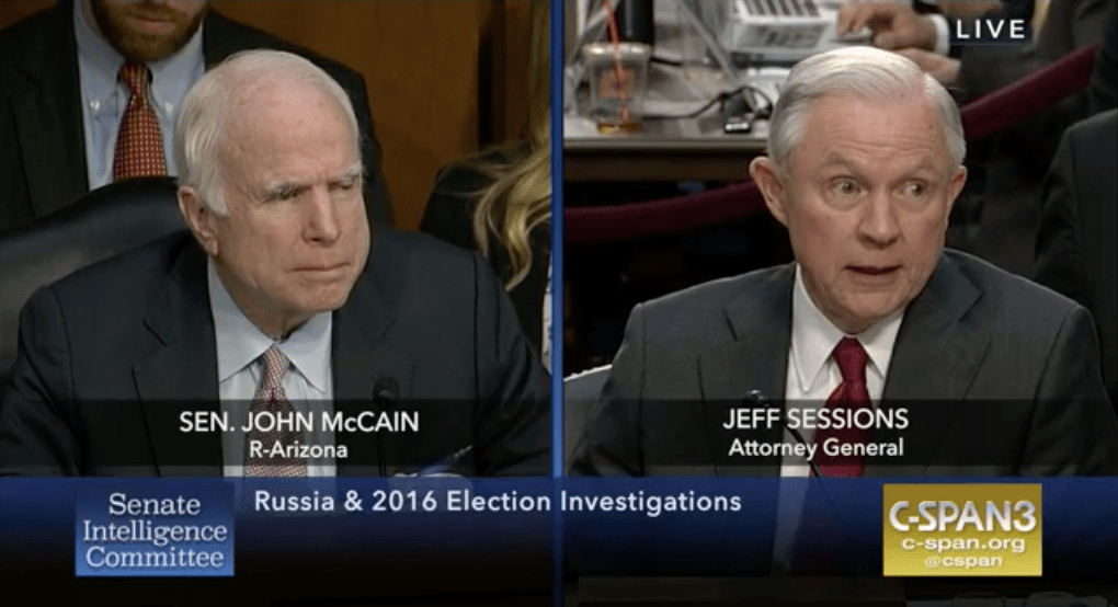 Awake McCain Drills Sessions on Recent Interest In Russia, Interrupts Kamala Harris Again