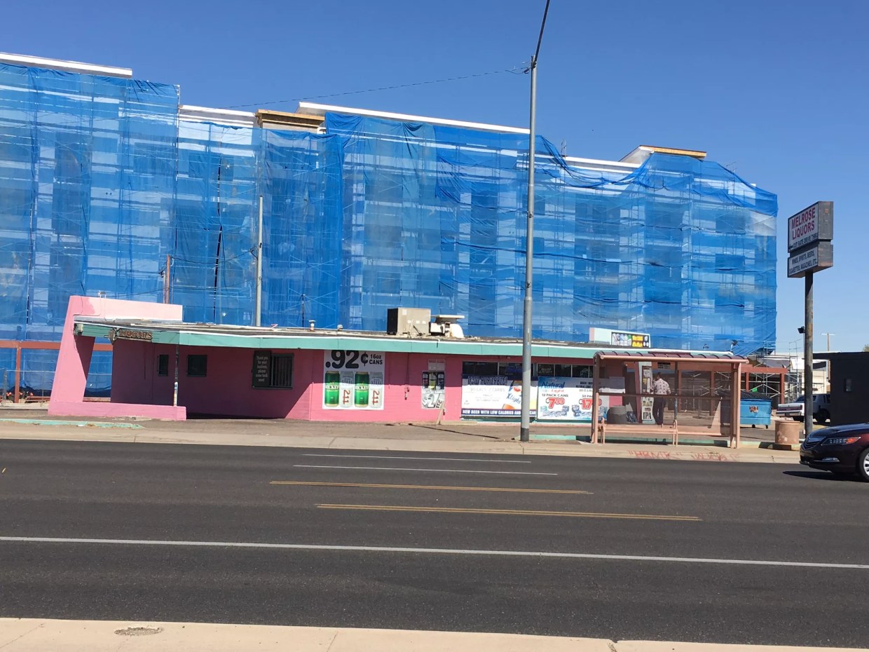 Everything We Know About the Melrose Drive-In Liquor Building in Central Phoenix