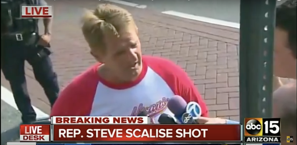 Jeff Flake, Gabby Giffords React to Shooting of Congressman Scalise