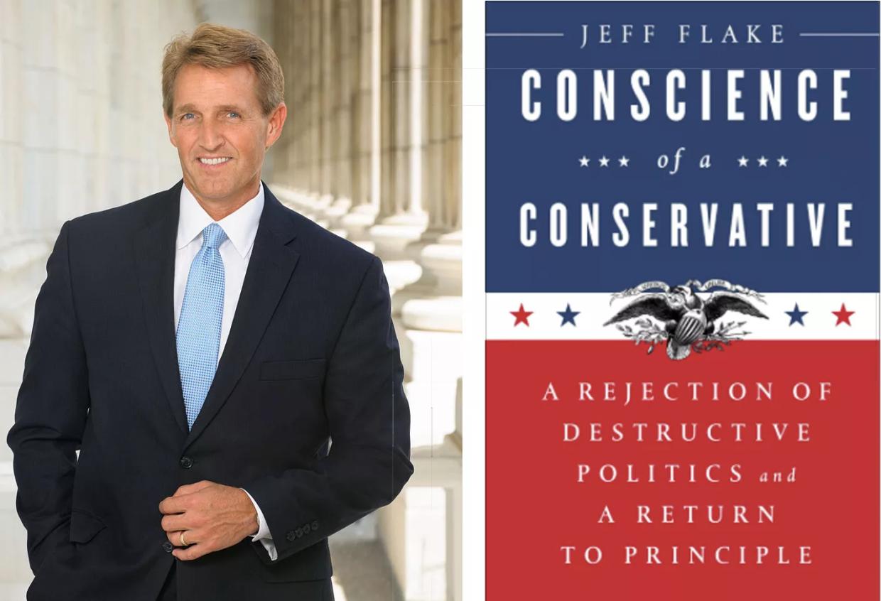 Jeff Flake Announces Upcoming Retirement, Takes a Big Swing at Trump