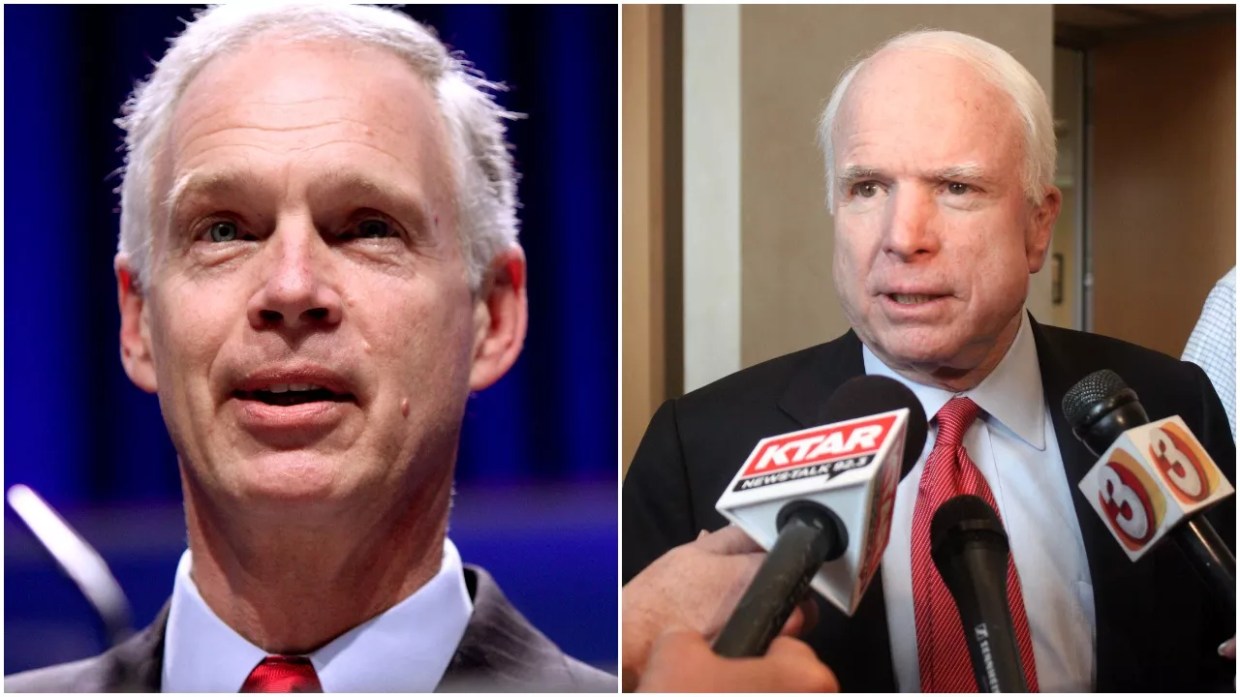 Sen. Ron Johnson: McCain’s Cancer Might Have Caused Health Care ‘No’ Vote