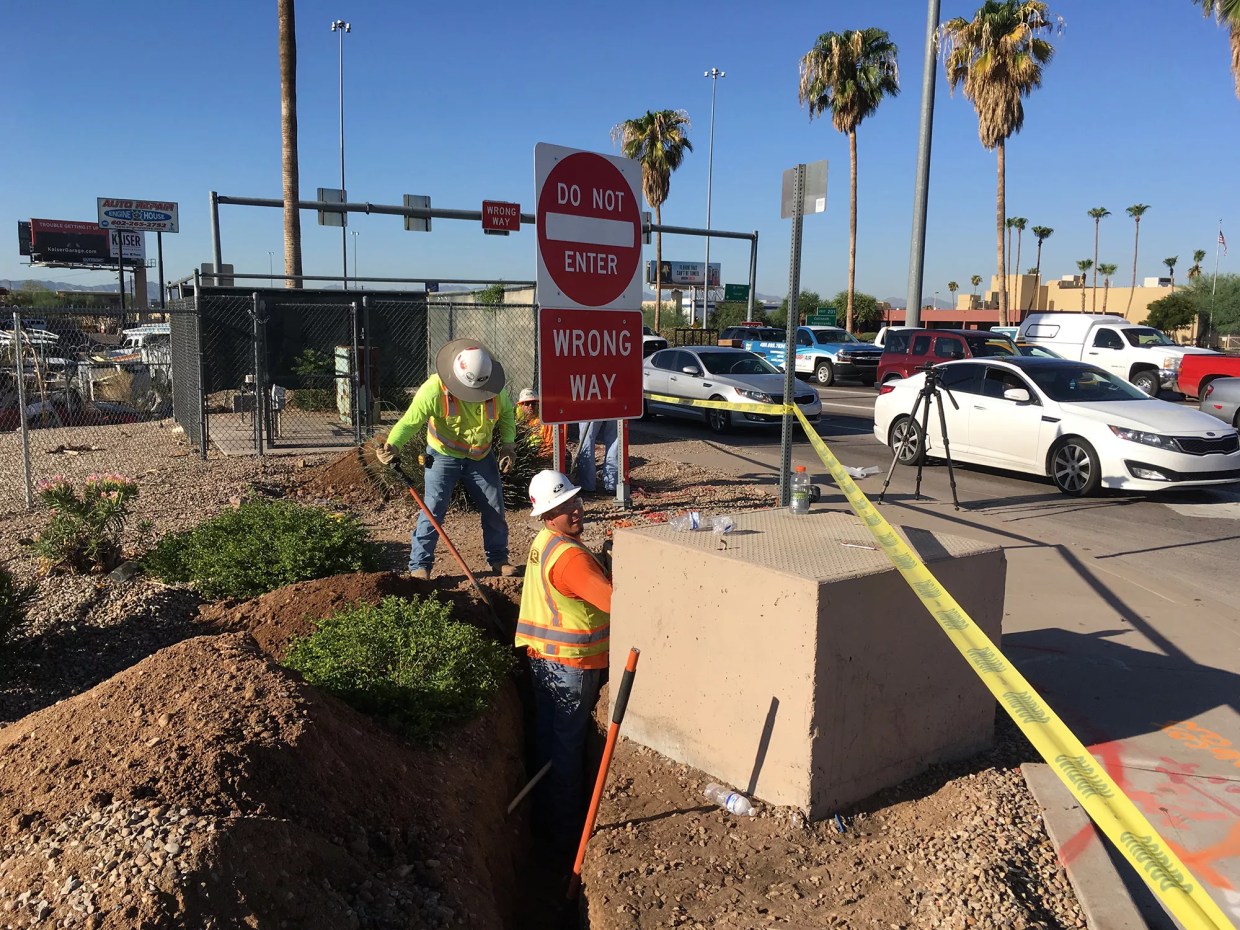 Indian School/I-17 Overpass Closing Tonight as ADOT Installs Wrong-Way Detectors