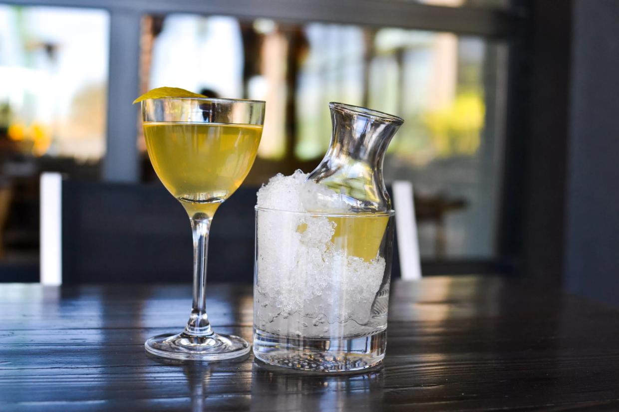 The Secrets Behind the Snap Pea-Infused Gin-Sake-Black Pepper Cocktail at OBON in Scottsdale