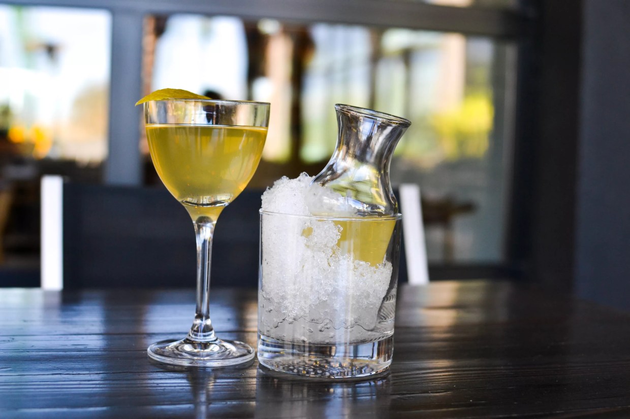 The Secrets Behind the Snap Pea-Infused Gin-Sake-Black Pepper Cocktail at OBON in Scottsdale