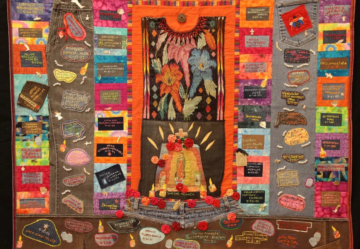 How Arizona Artists Are Using Quilts in the Border Debate