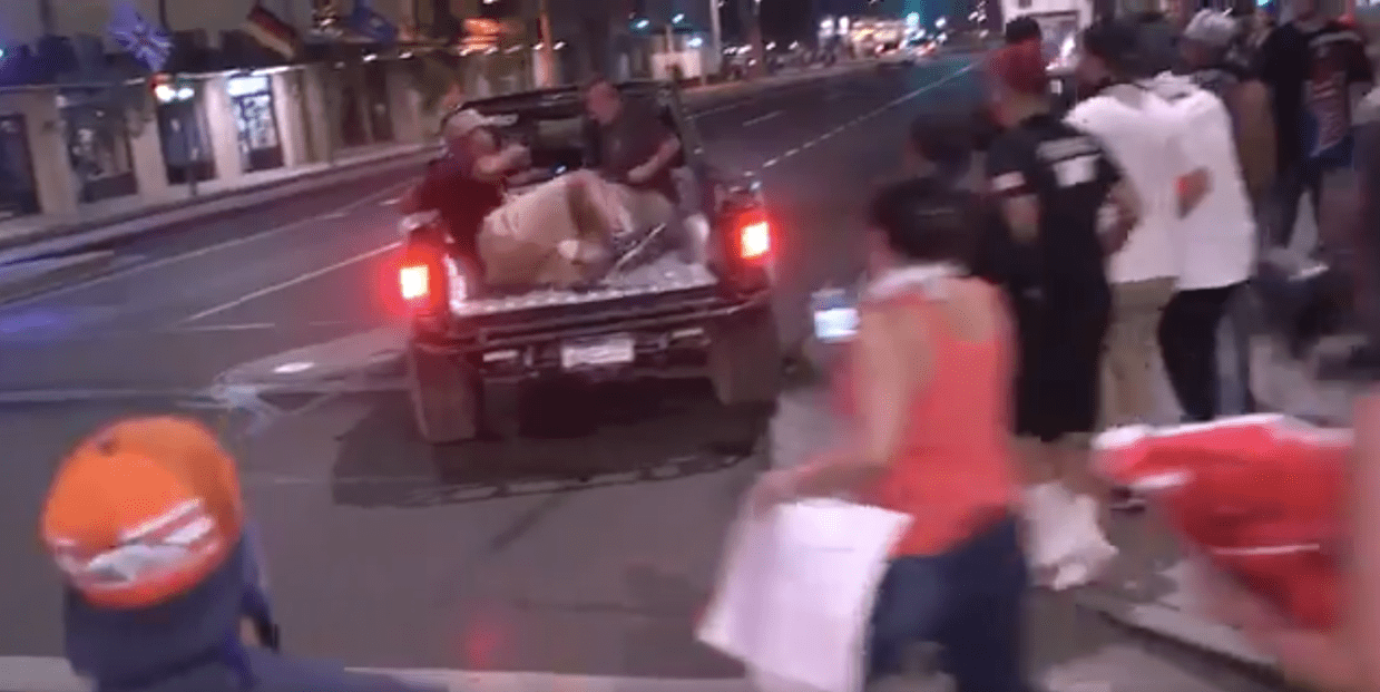 No Arrests After Truck Nearly Hits Protesters In Downtown Phoenix After Trump Rally