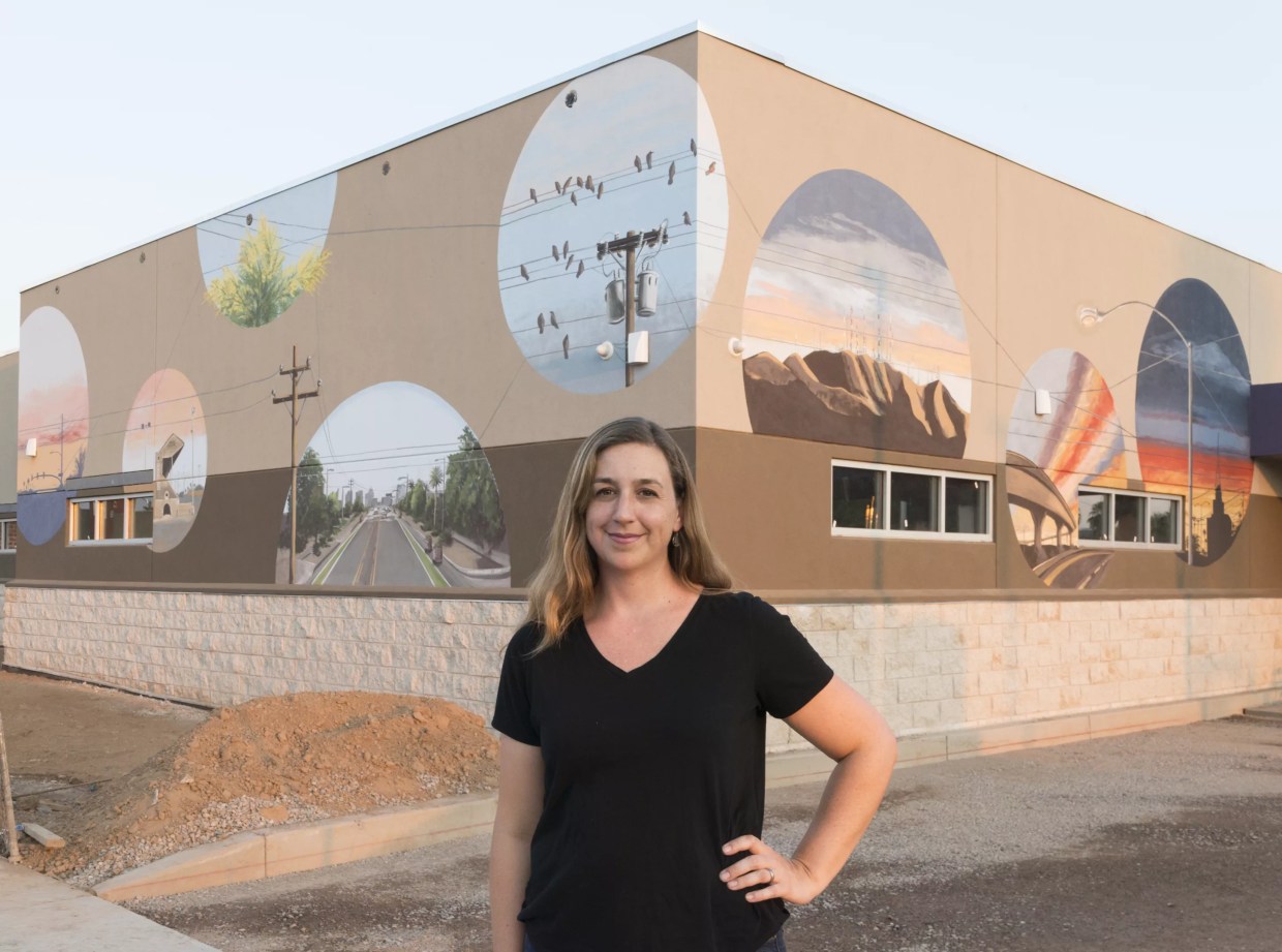 Here’s the Story Behind Laura Spalding Best’s New Mural on Grand Avenue