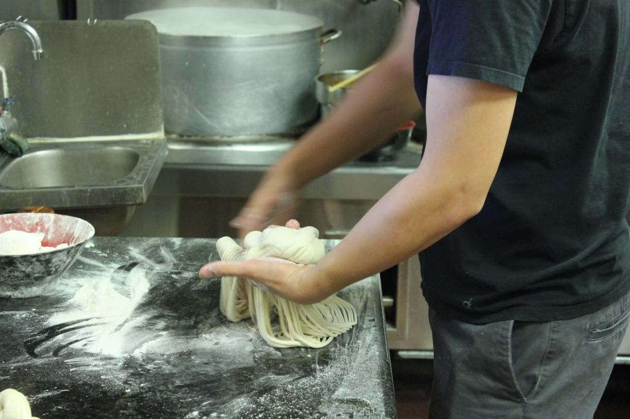 Dinner and a Show at This Old-School Noodle Joint